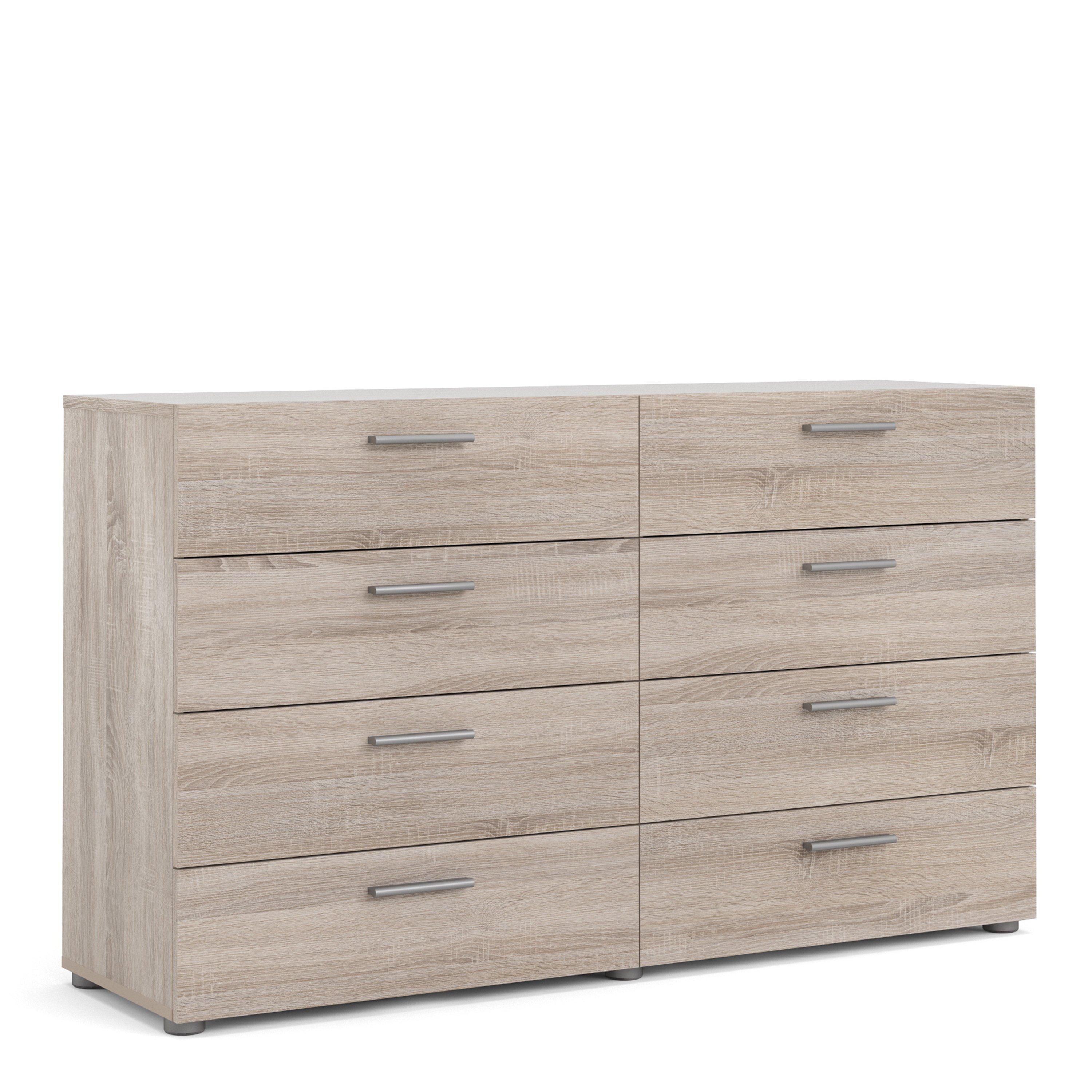 Pepe Wide Chest of 8 Drawers (4+4)
